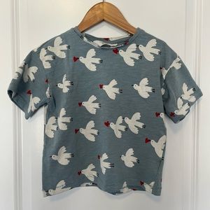 H&M Birds & Hearts T-shirt
